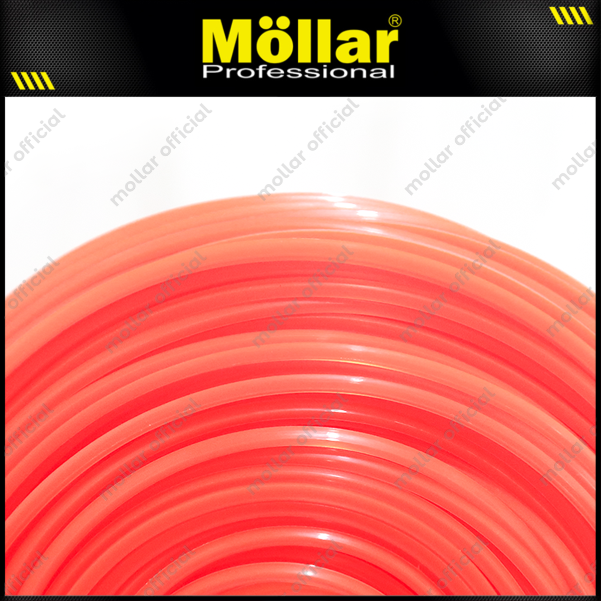 MOLLAR TL2480 Senar Mesin Potong Rumput 2.4 mm Panjang 80 meter