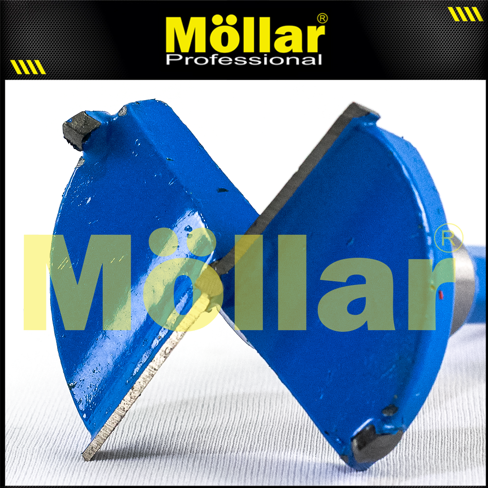 BISON D80981 Mata Bor Kayu Engsel Sendok 50 mm / Forstner Bit