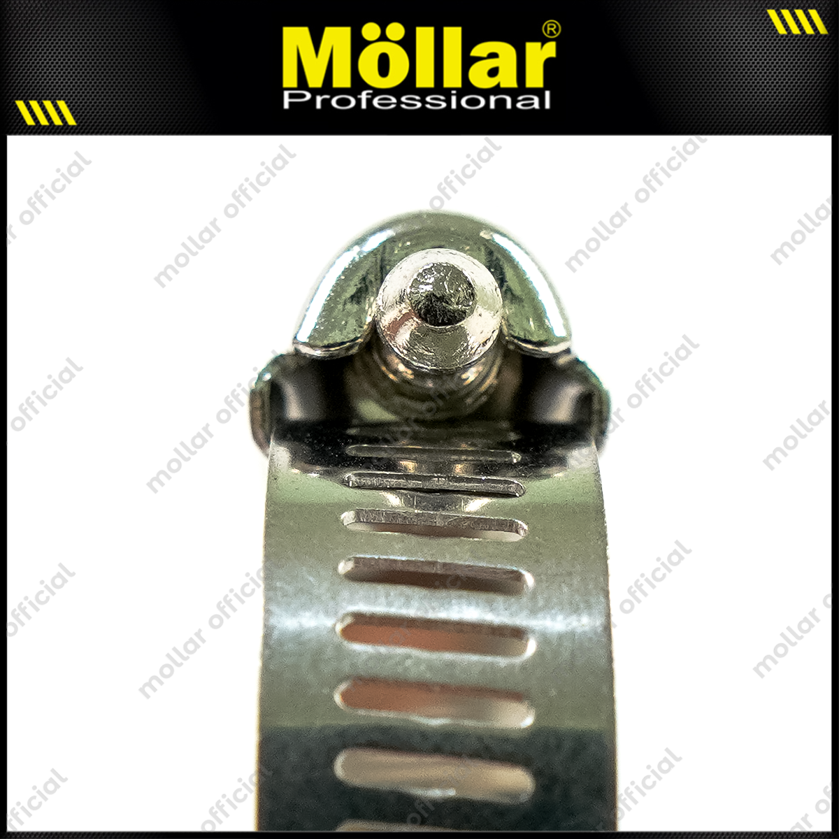 BISON Klem Selang 2" Inch Stainless Steel Hose Clips - Isi 100 Pcs