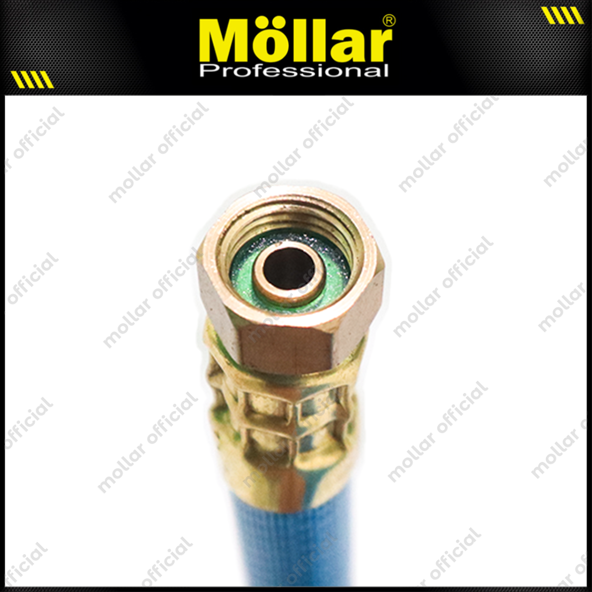 MOLLAR Selang Kompresor Biru 7 Layer 400 bar Panjang 10 meter