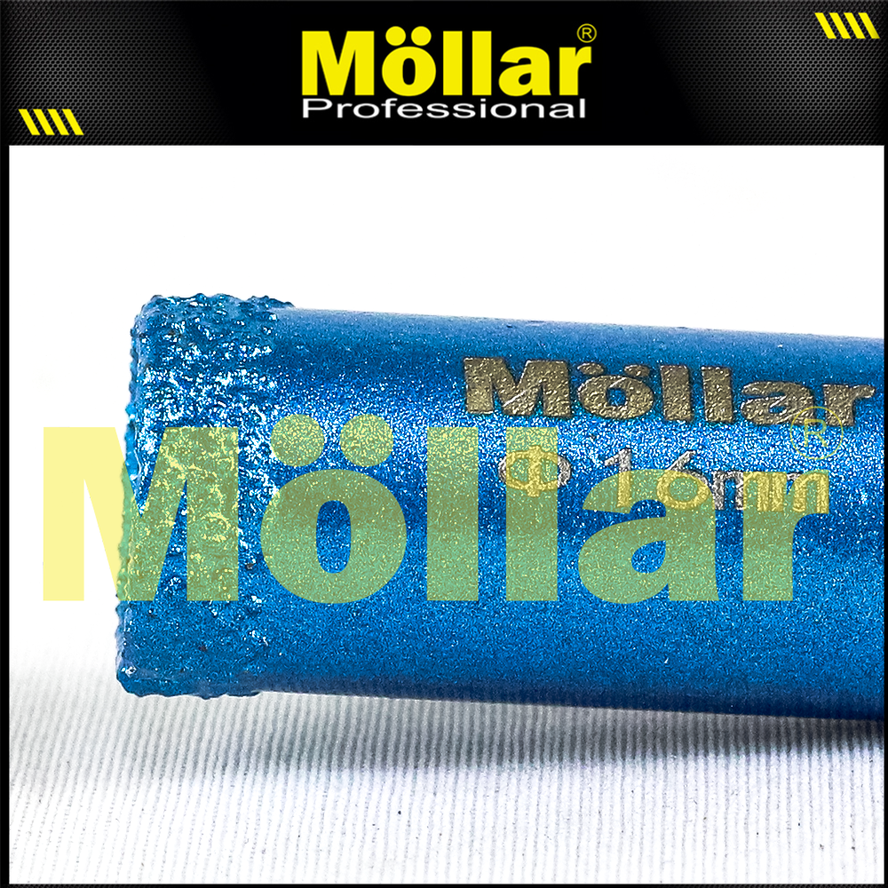 MOLLAR D80990 Mata Bor Granit 16 mm Set 2 pcs / Diamond Core Bit