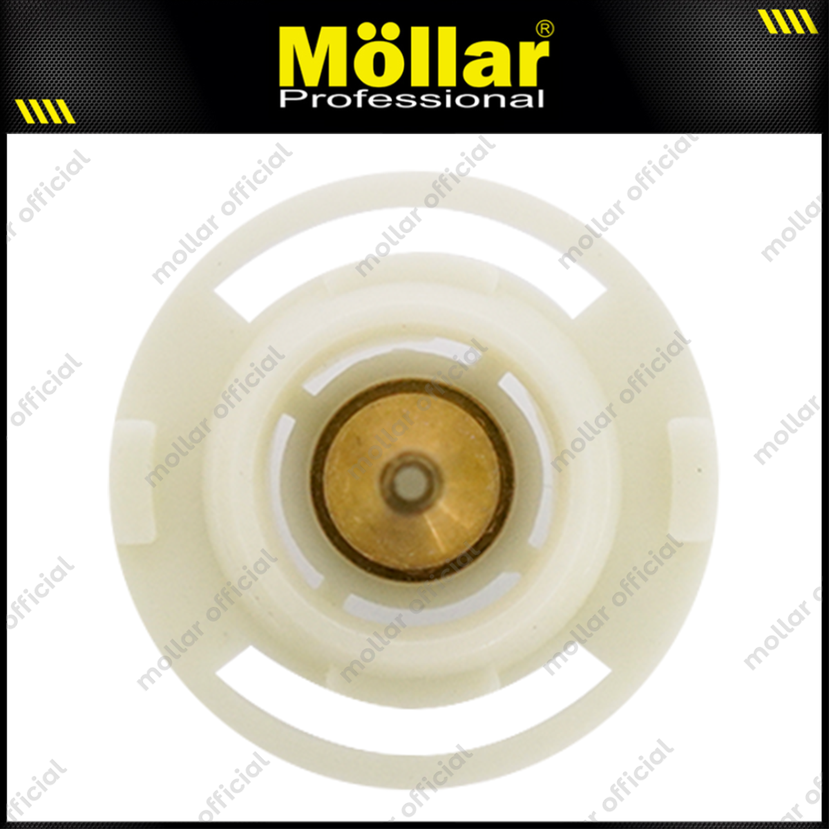MOLLAR Brass Nozzle & Needle Set Putih untuk ESG450/CSG451