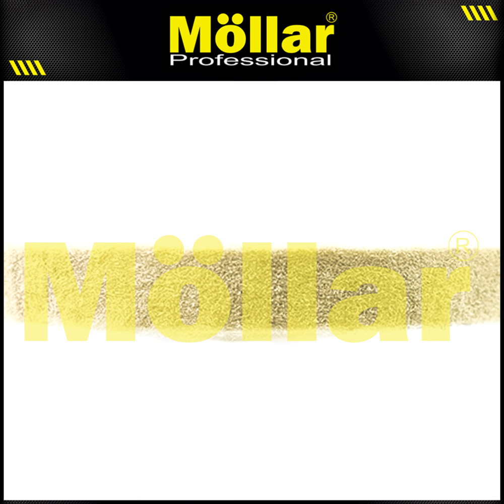 MOLLAR D68720 Mata Gerinda Poles Stainless Steel 4" / Woolen Disc