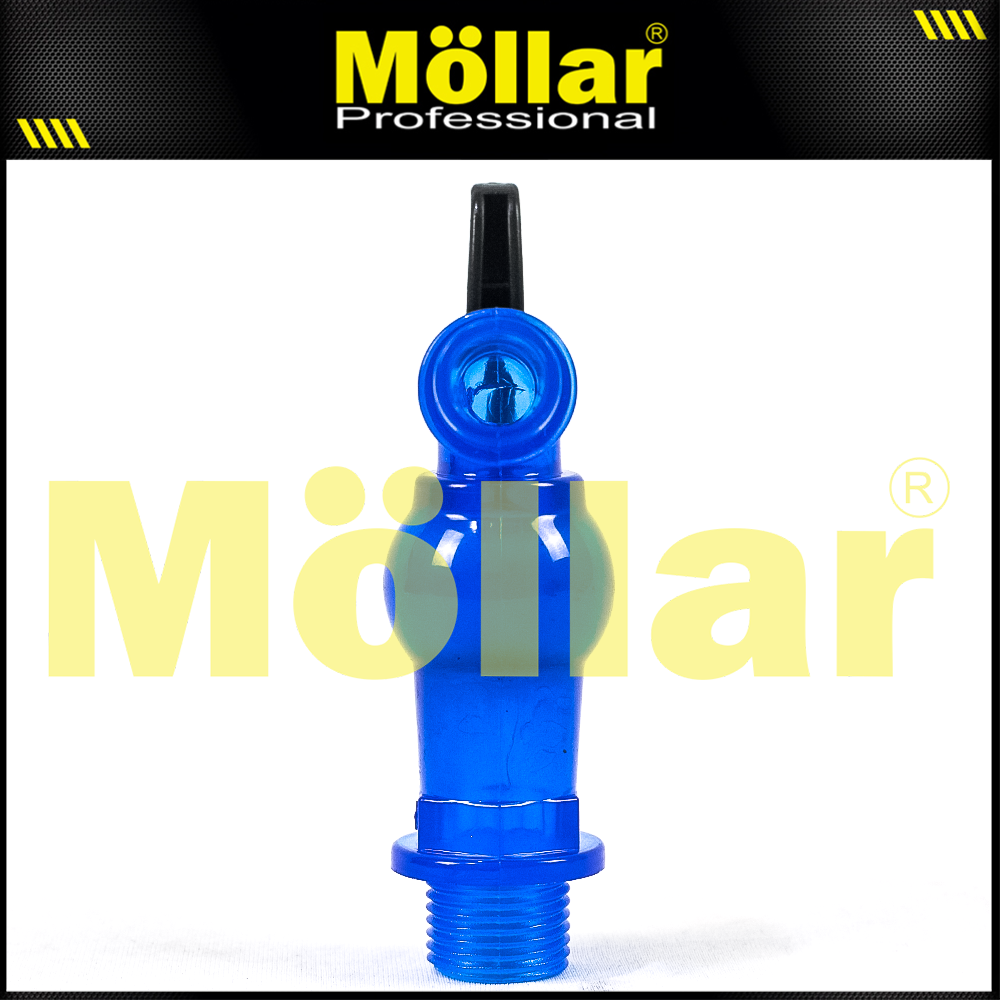 HSS 181A Kran Air PVC 1/2" Gagang Minus Multi Transparan