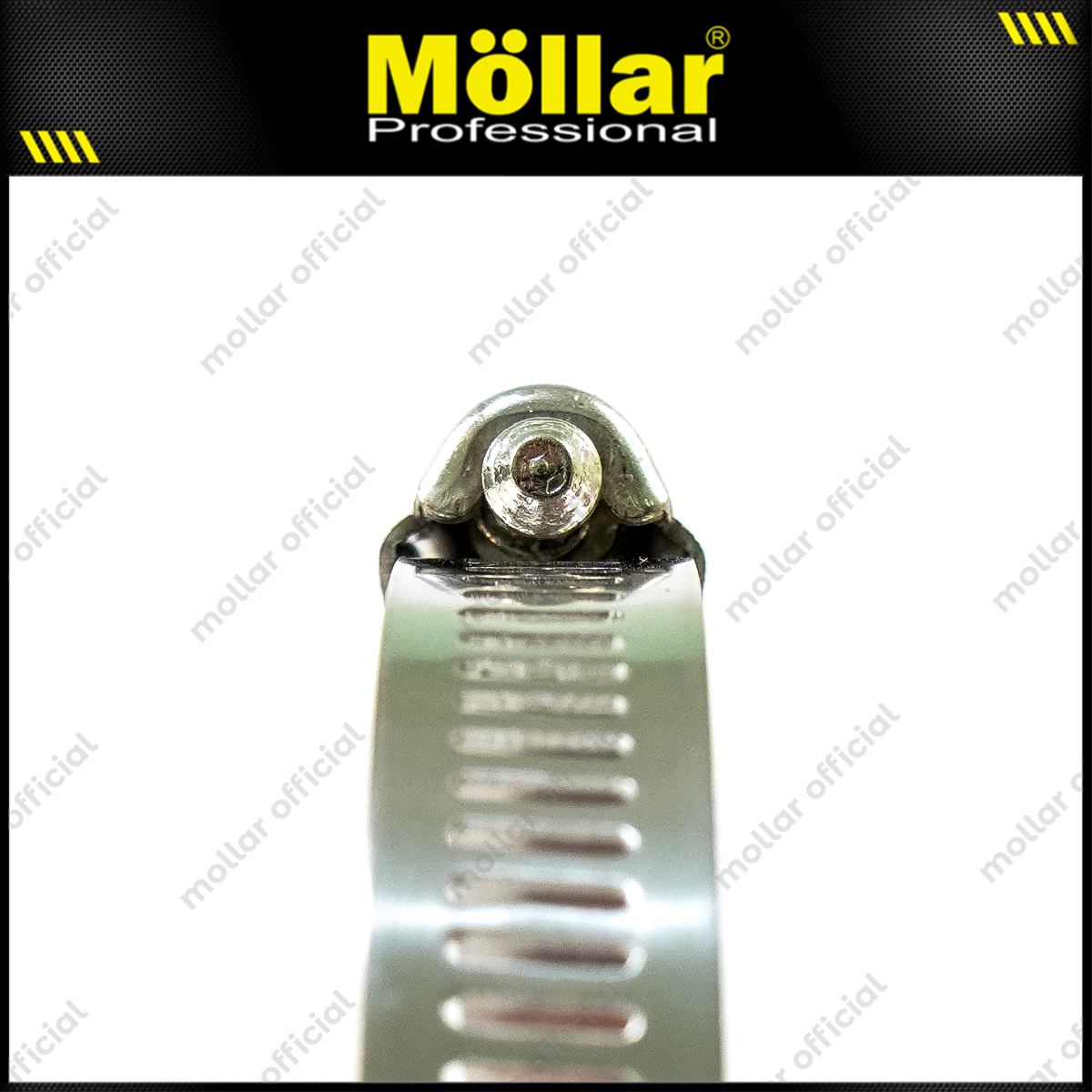 BISON Klem Selang 5" Inch Stainless Steel Hose Clips - Isi 20 Pcs