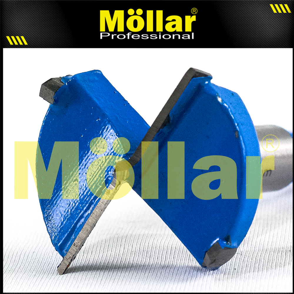 BISON D80981 Mata Bor Kayu Engsel Sendok 40 mm / Forstner Bit