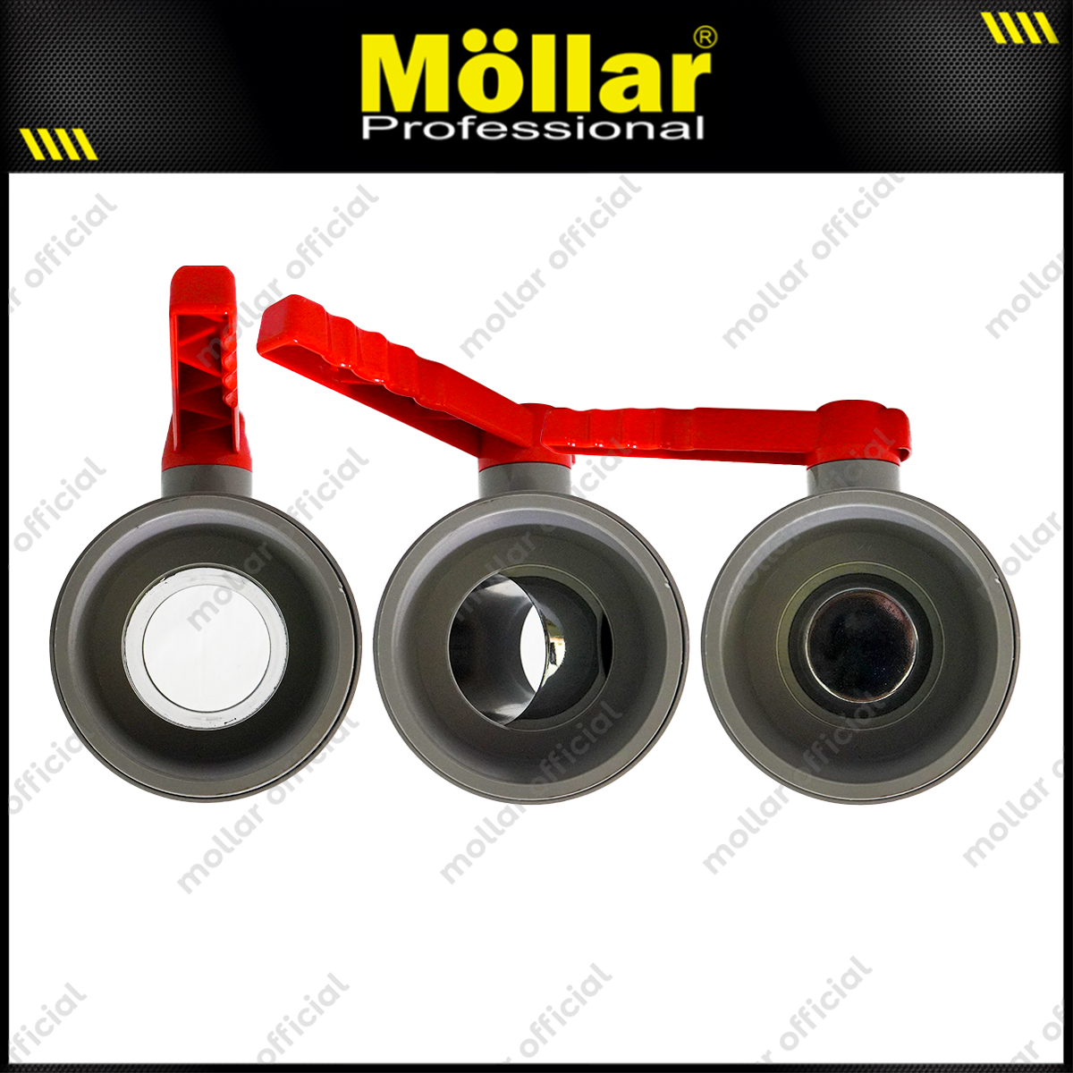 BLITZ PI-931 Stop Kran Plastik 4" / Ball Valve PVC