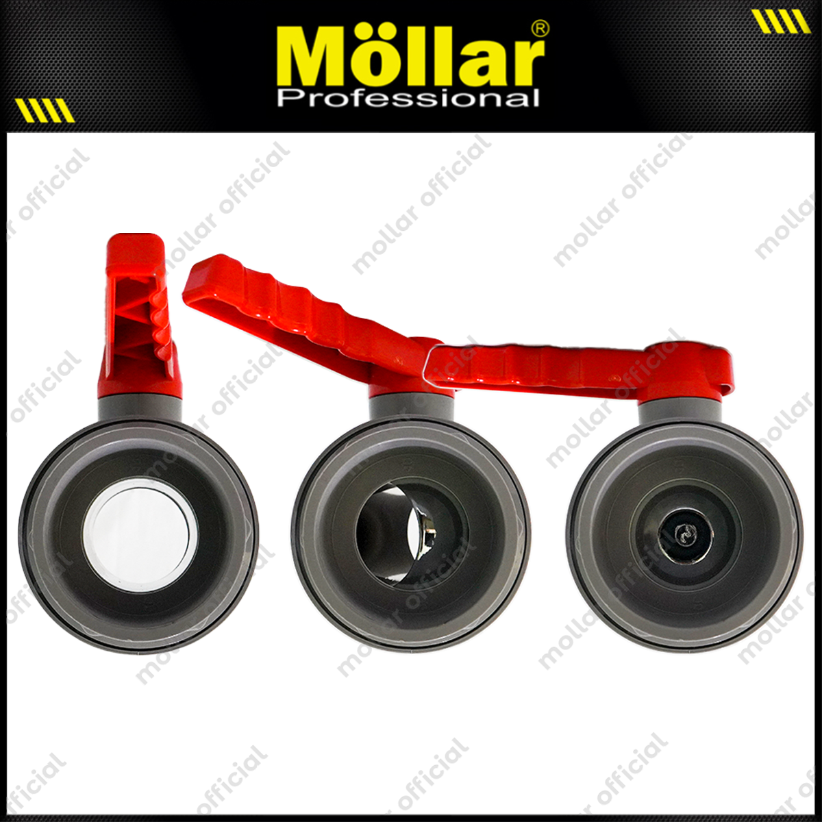 BLITZ PI-931 Stop Kran Plastik 2-1/2" / Ball Valve PVC