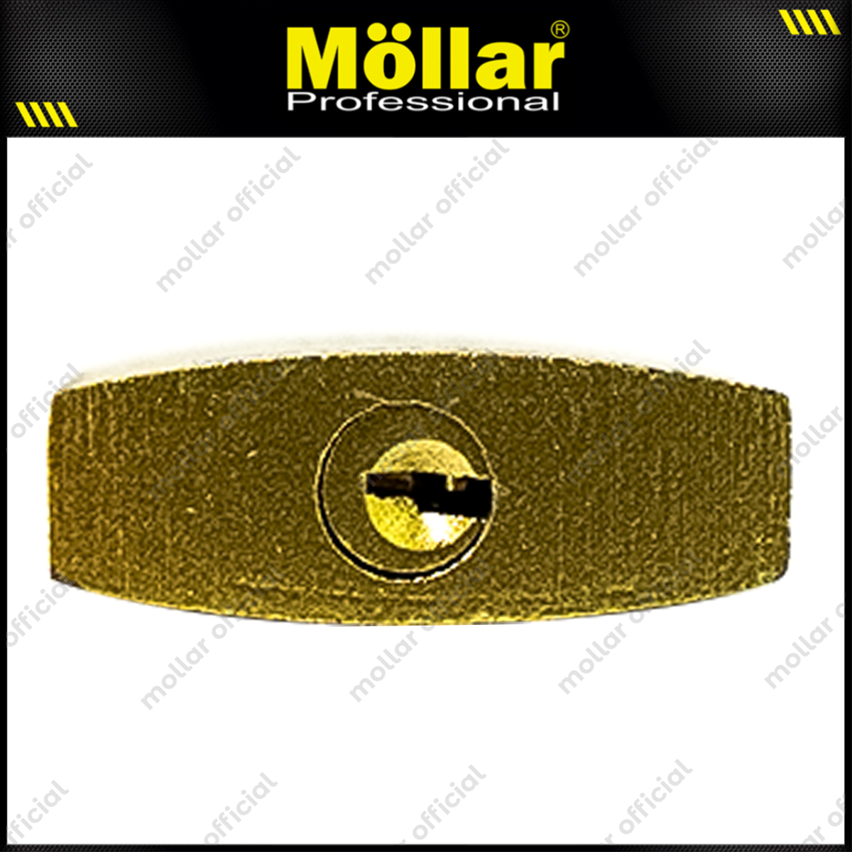 BRABUS D88-40L Gembok Kuning Blister 40 mm Long / Gembok Leher Panjang