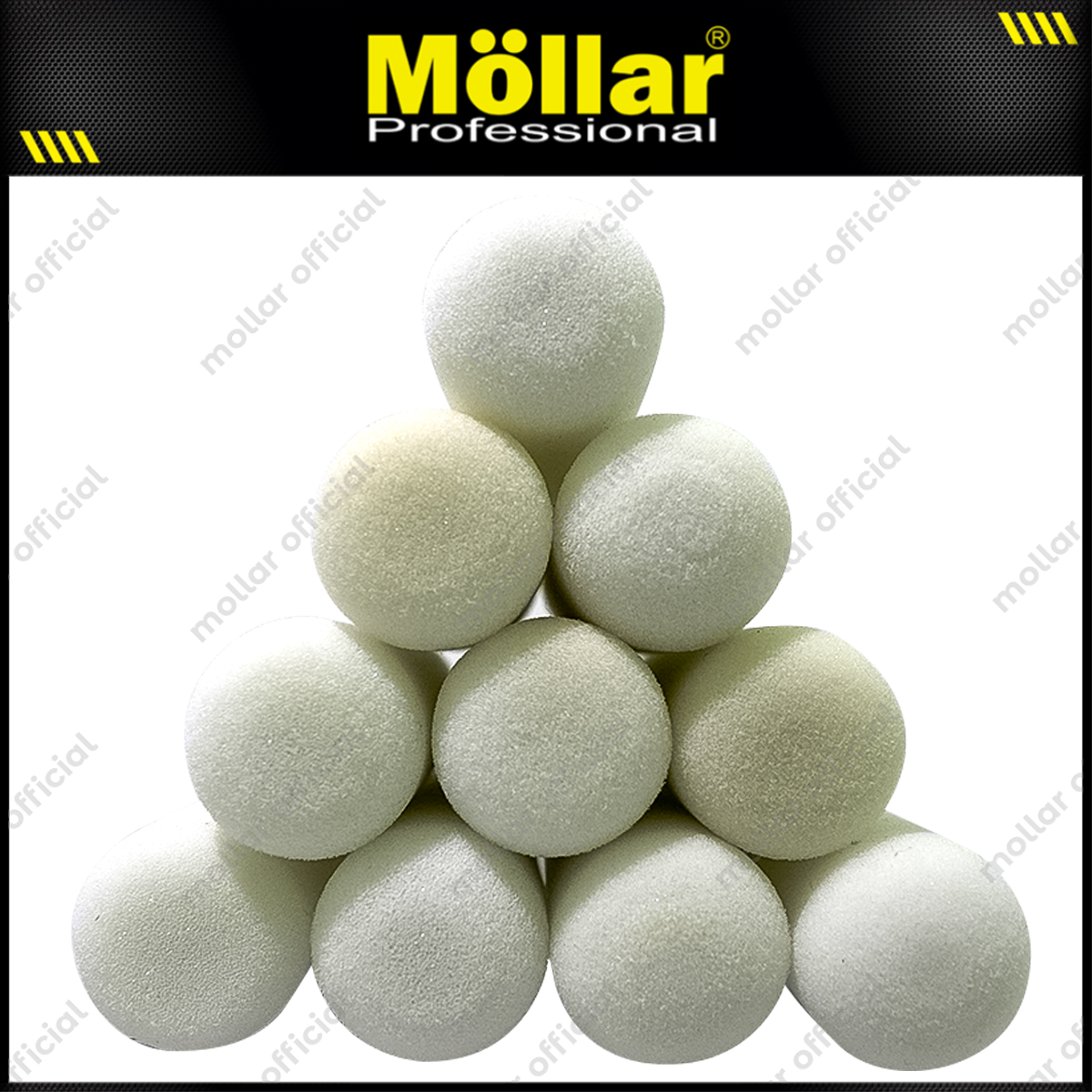 PINEHILL PH-F07030 Refill Bulu Kuas Roll Sepon 4" Set 10 pcs