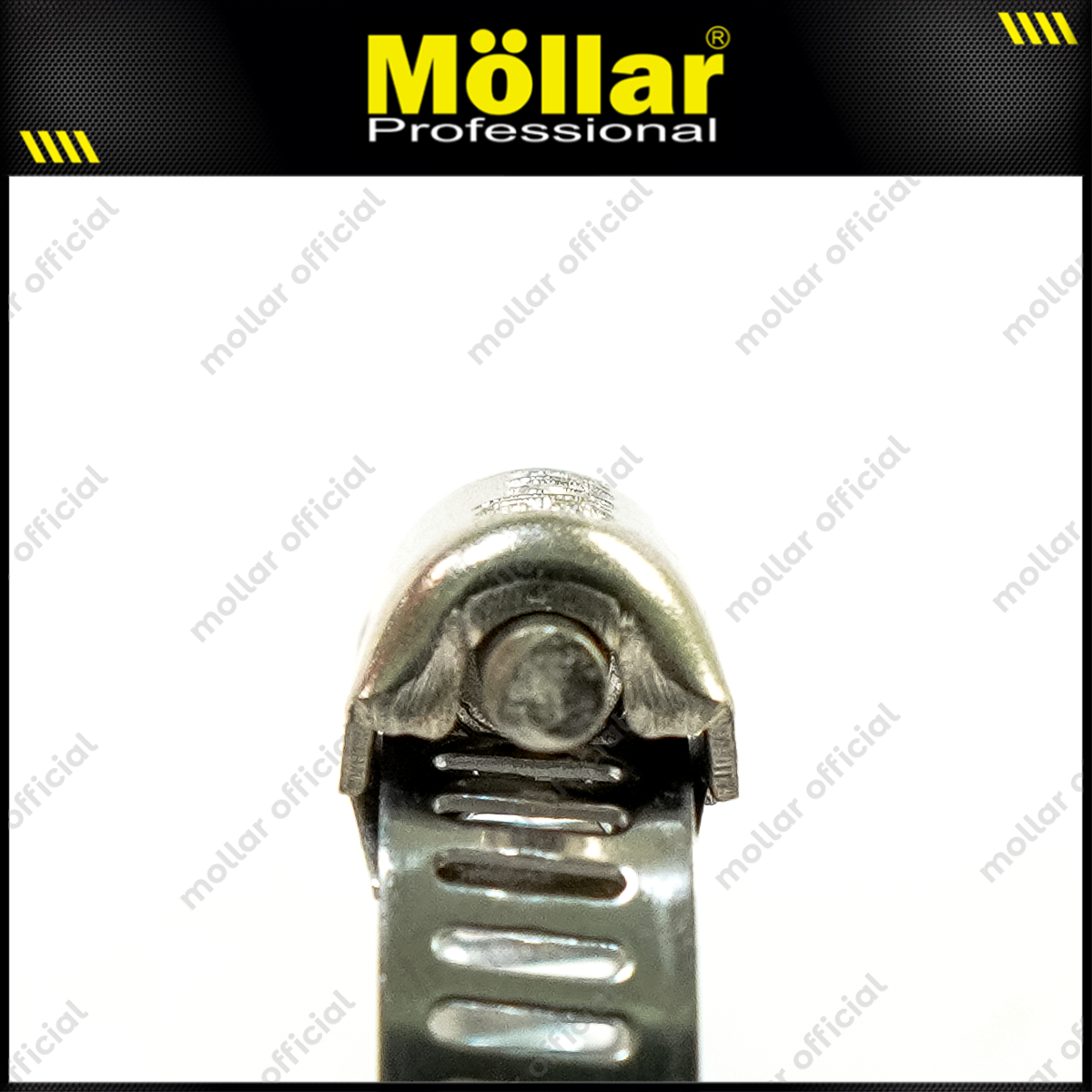 BISON Klem Selang 1" Inch Stainless Steel Hose Clips - Isi 100 Pcs