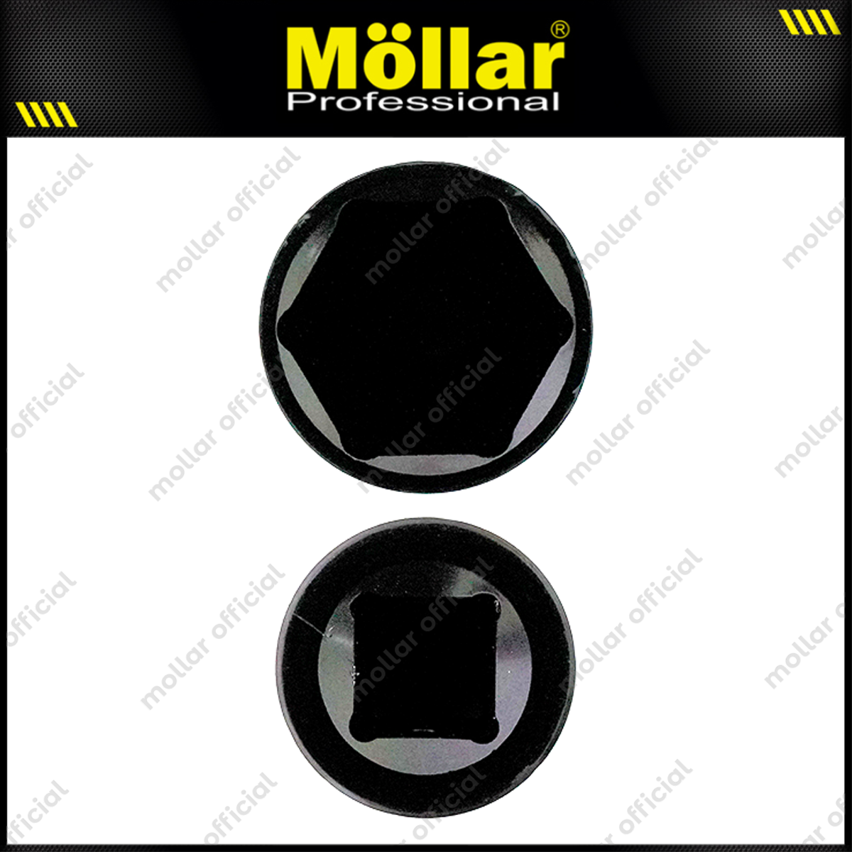 MOLLAR B13659 Mata Sok Panjang Deep Impact 1/2" Set 10 pcs 8-24 mm