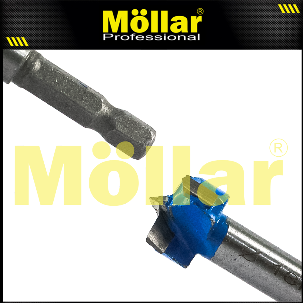 BISON D80981 Mata Bor Kayu Engsel Sendok 18 mm / Forstner Bit