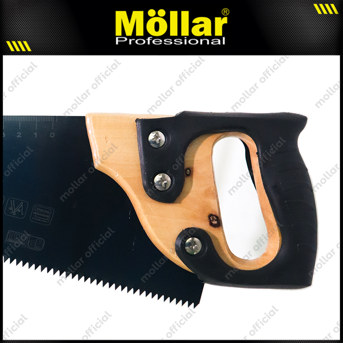 BISON Gergaji Tangan Gorok 2 Asah 14"