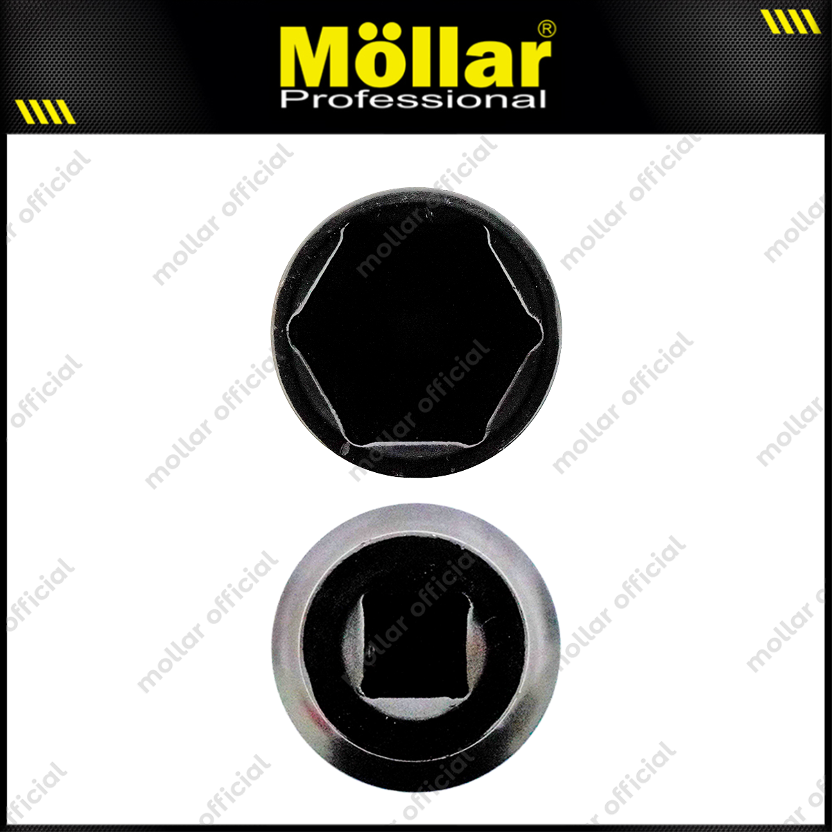 MOLLAR B13660 Mata Sok Panjang 1/2" 6PT 32 mm / Deep Socket