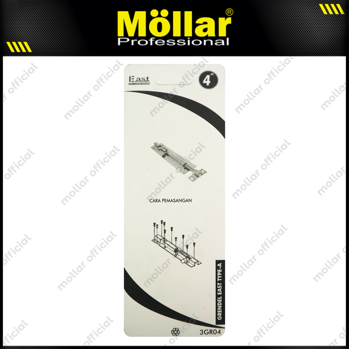 EAST Grendel Tipe-A Blister 4"