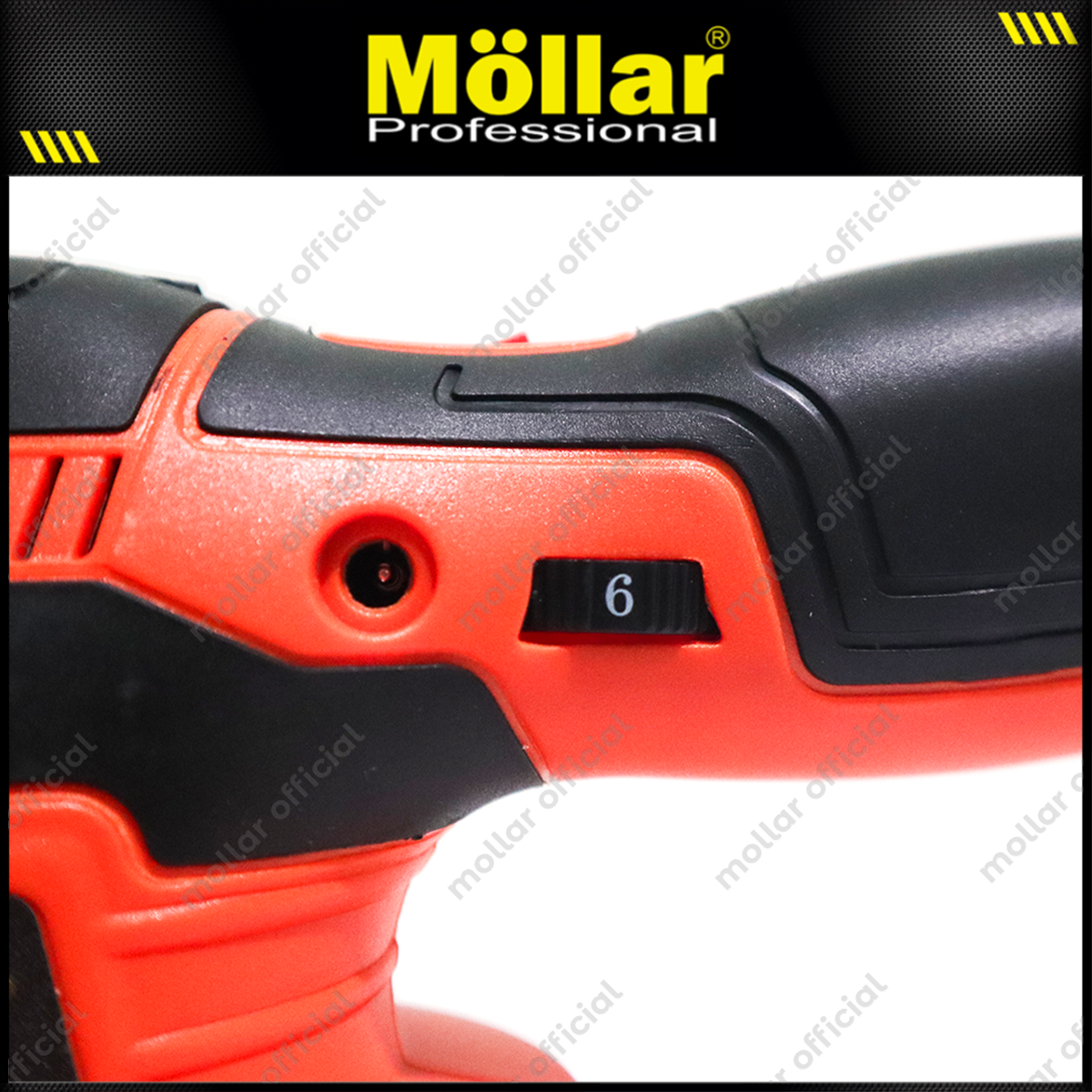 XENON CDP125 Mesin Poles Orbital 5" Baterai 12V / Cordless Polisher