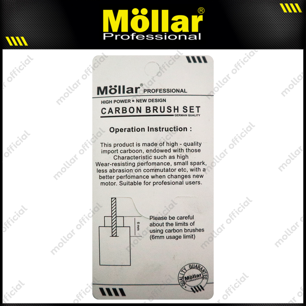 MOLLAR Carbon Brush CB100