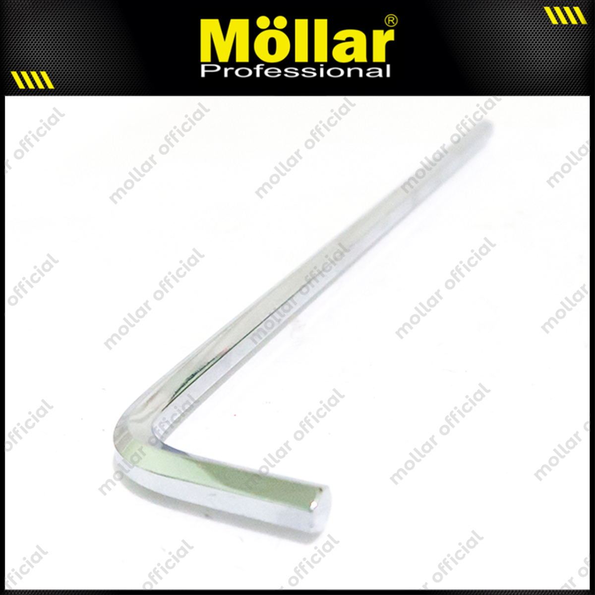 MOLLAR 10 Pcs 6 Mm Flat Kunci L Panjang Long Hex Key Wrench Hexagonal