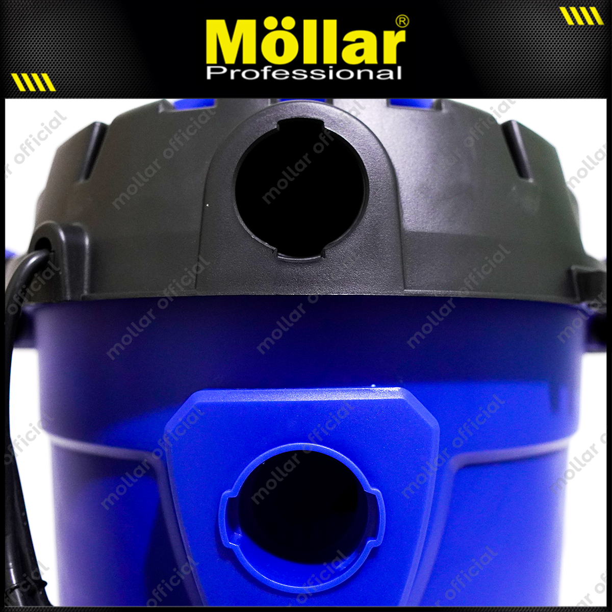 MOLLAR VC1008 Mesin Vacuum Cleaner Listrik 10 Liter