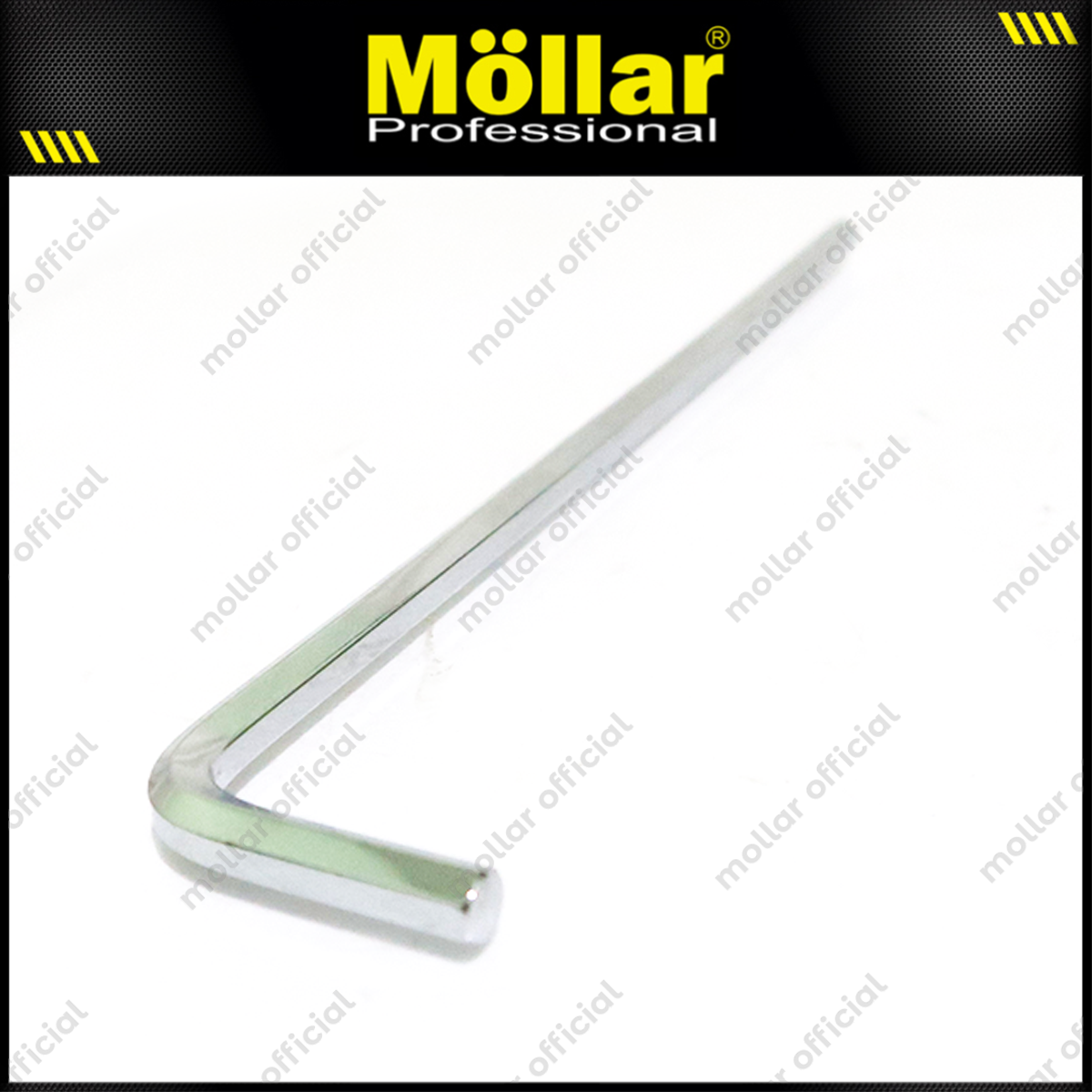 MOLLAR 10 Pcs 5 Mm Flat Kunci L Panjang Long Hex Key Wrench Hexagonal