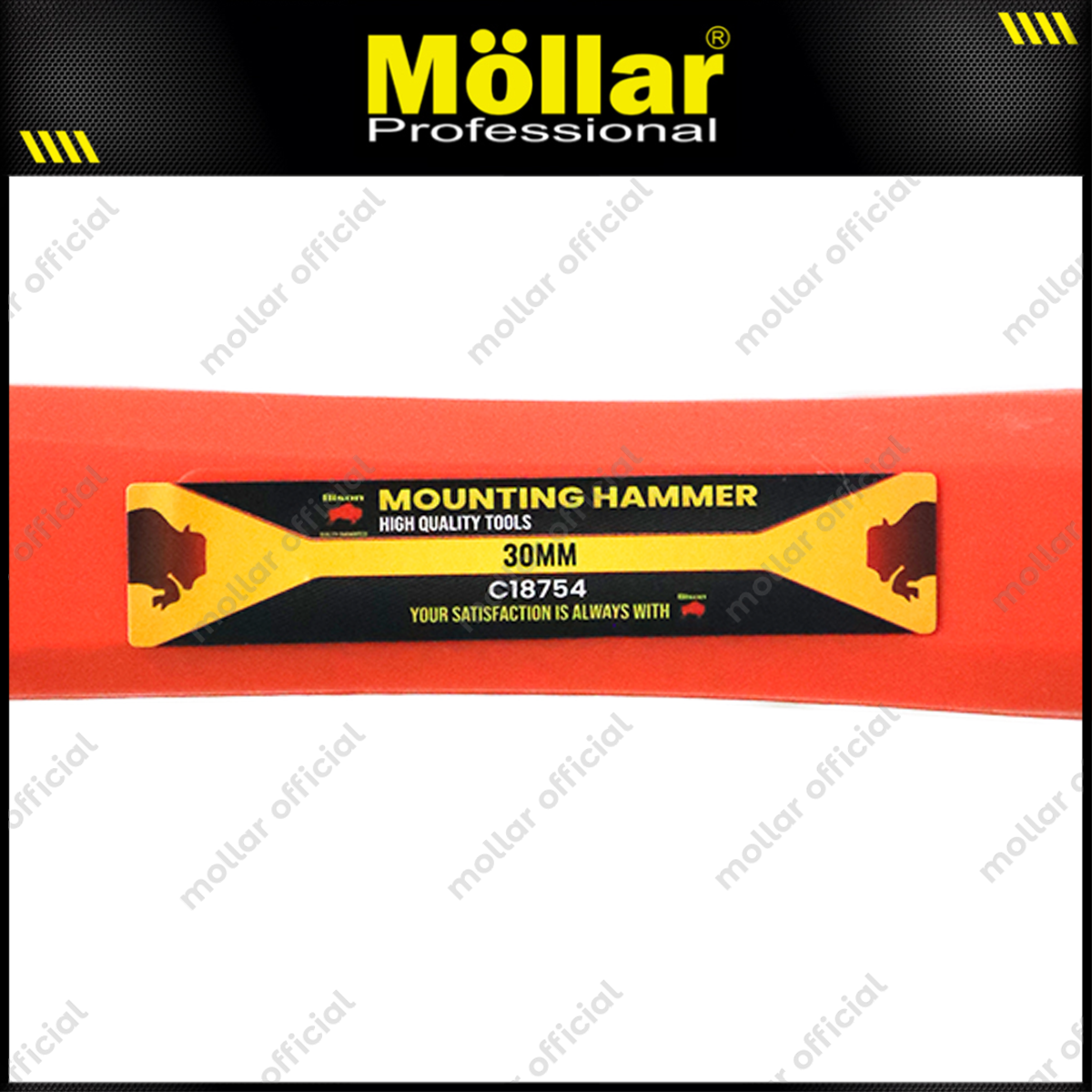 BISON C18754 Palu Mounting Gagang Fiber 30 mm