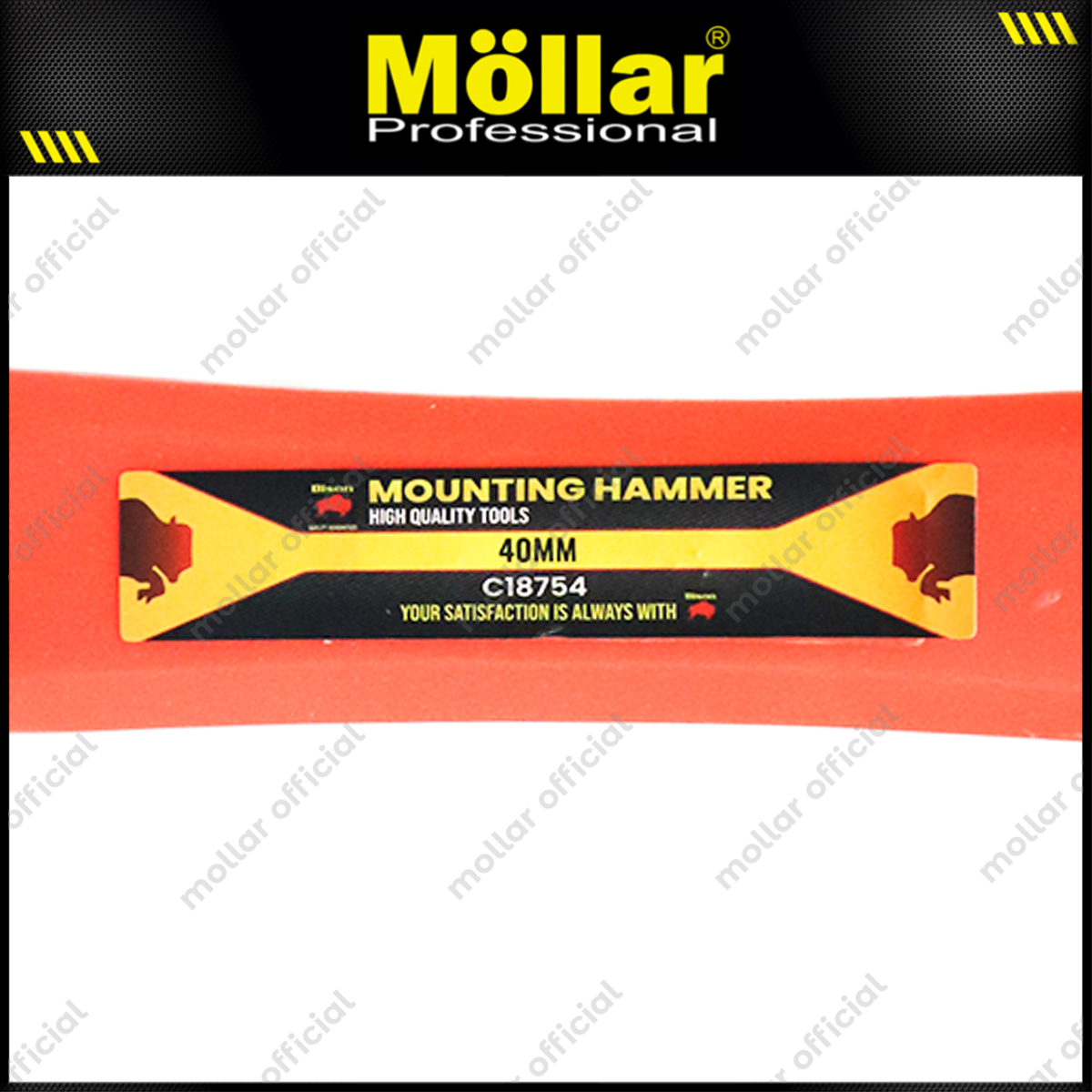 BISON C18754 Palu Mounting Gagang Fiber 40 mm