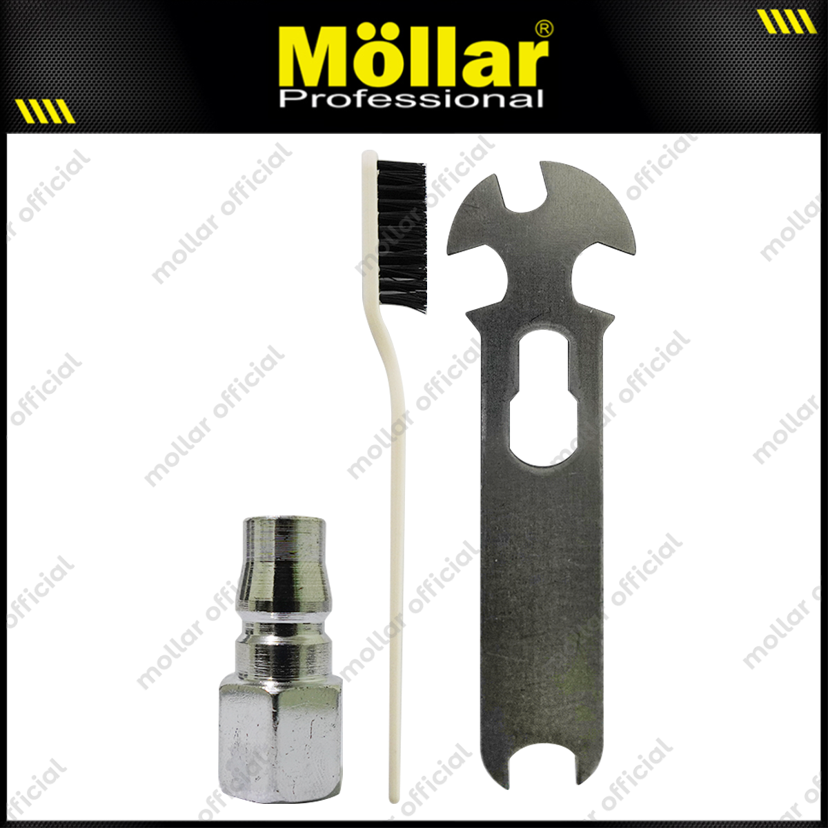 MOLLAR F100G Spray Gun Tabung Atas / Semprotan Cat