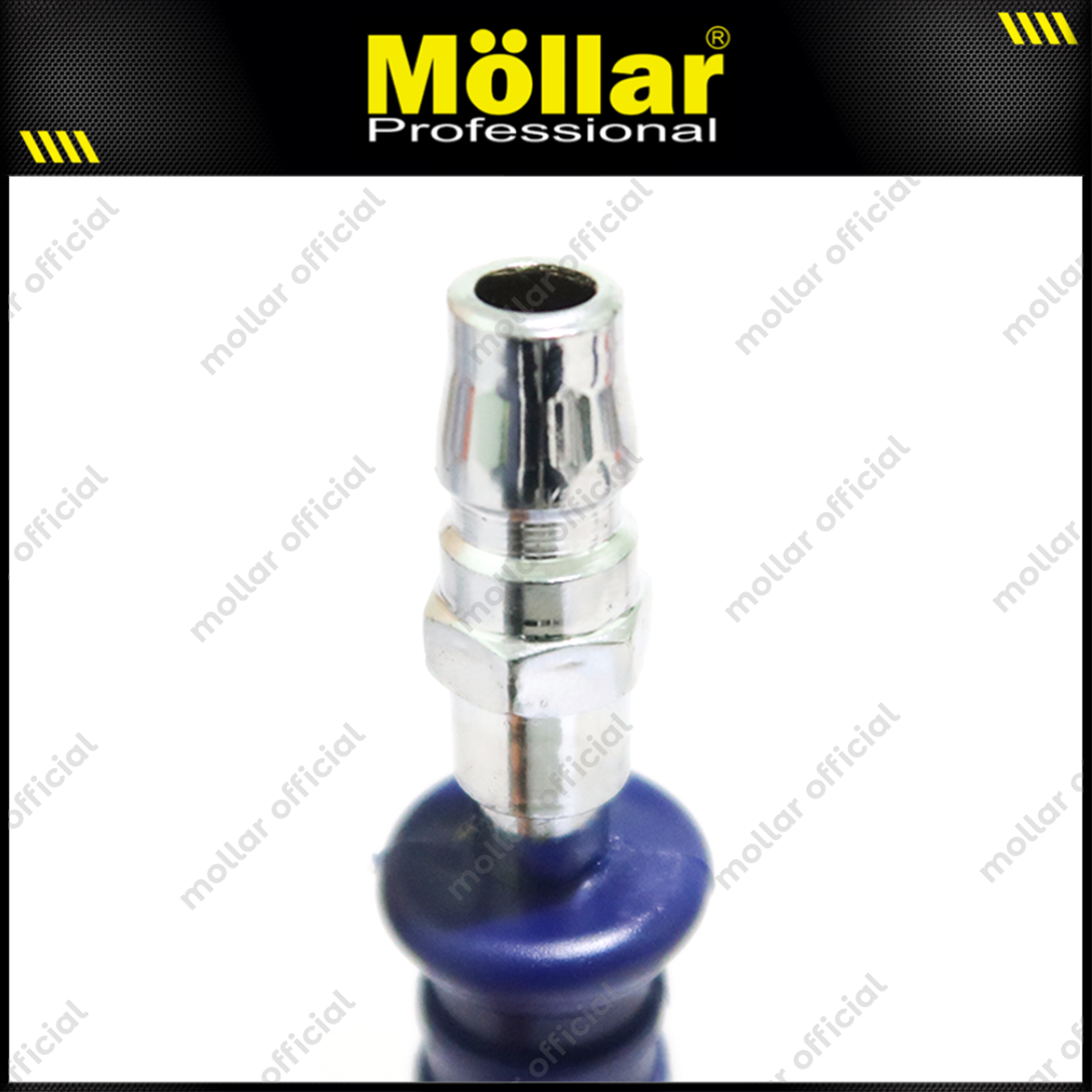 MOLLAR ATC14 Air Tire Chuck Double Head 1/4" / Alat Isi Angin
