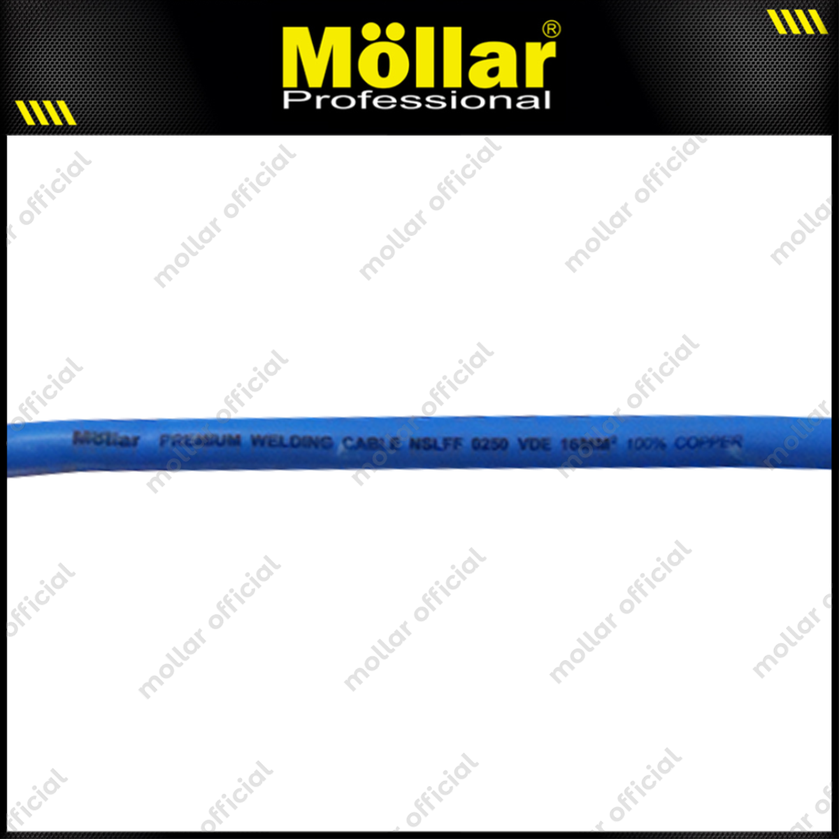 MOLLAR W04522 Kabel Las Tembaga Murni 16 mm - Per Meter