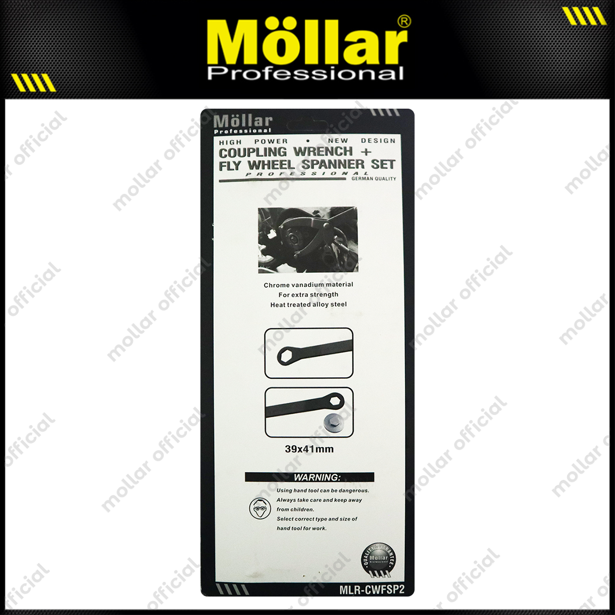 MOLLAR CWFSP2 Set Treker CVT & Kunci Kopling Matic 39-41 mm