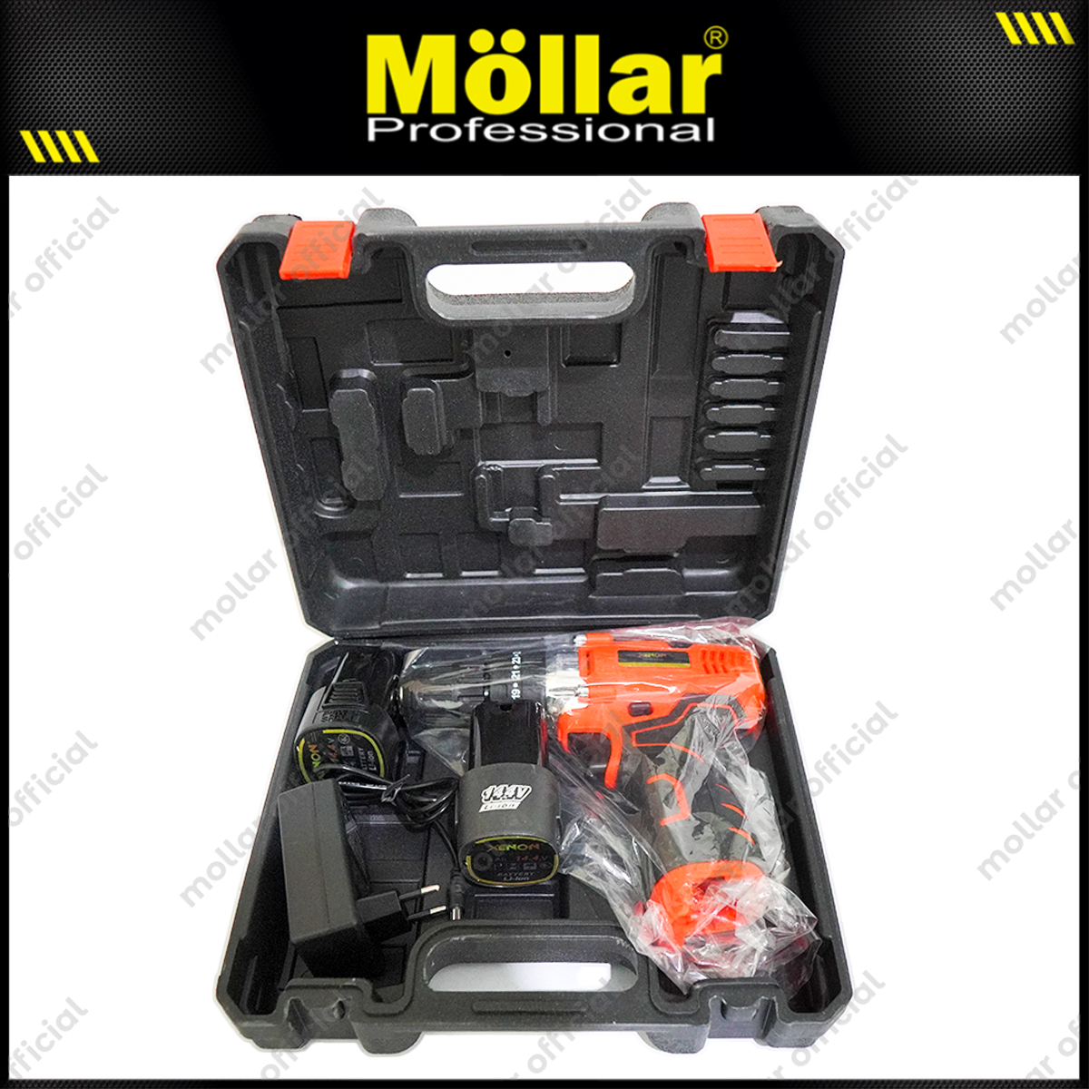 XENON CDID700 Mesin Bor Beton Baterai 14.4V / Cordless Impact Drill