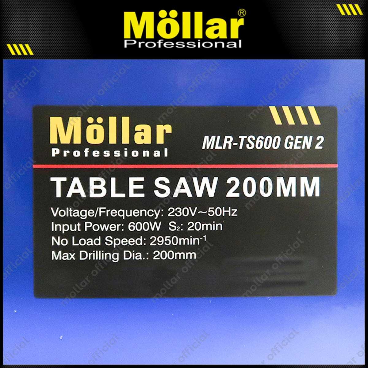MOLLAR TS600 Mesin Gergaji Meja 8" / Table Saw 8"