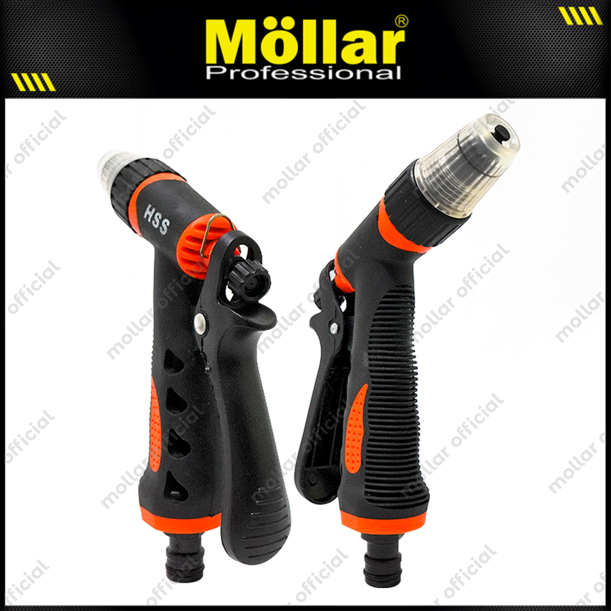 HSS 42430 Semprotan Air 3 Warna Gun Transparan