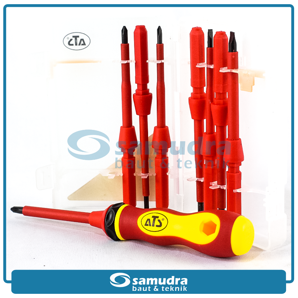 ATS G04180 Obeng Listrik Set 8 pcs