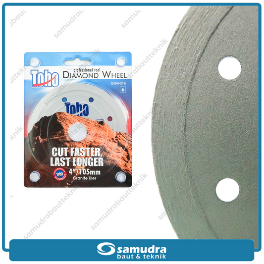 TOHO Mata Potong Keramik Basah 4" / Diamond Wheel Wet