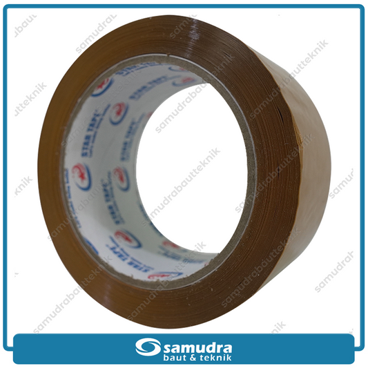 STARTAPE Lakban OPP 48 mm x 90 Y Coklat