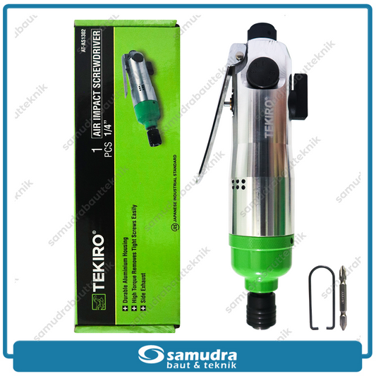TEKIRO AT-AS1302 Mesin Buka Sekrup Tenaga Angin 1/4" / Air Impact Screwdriver