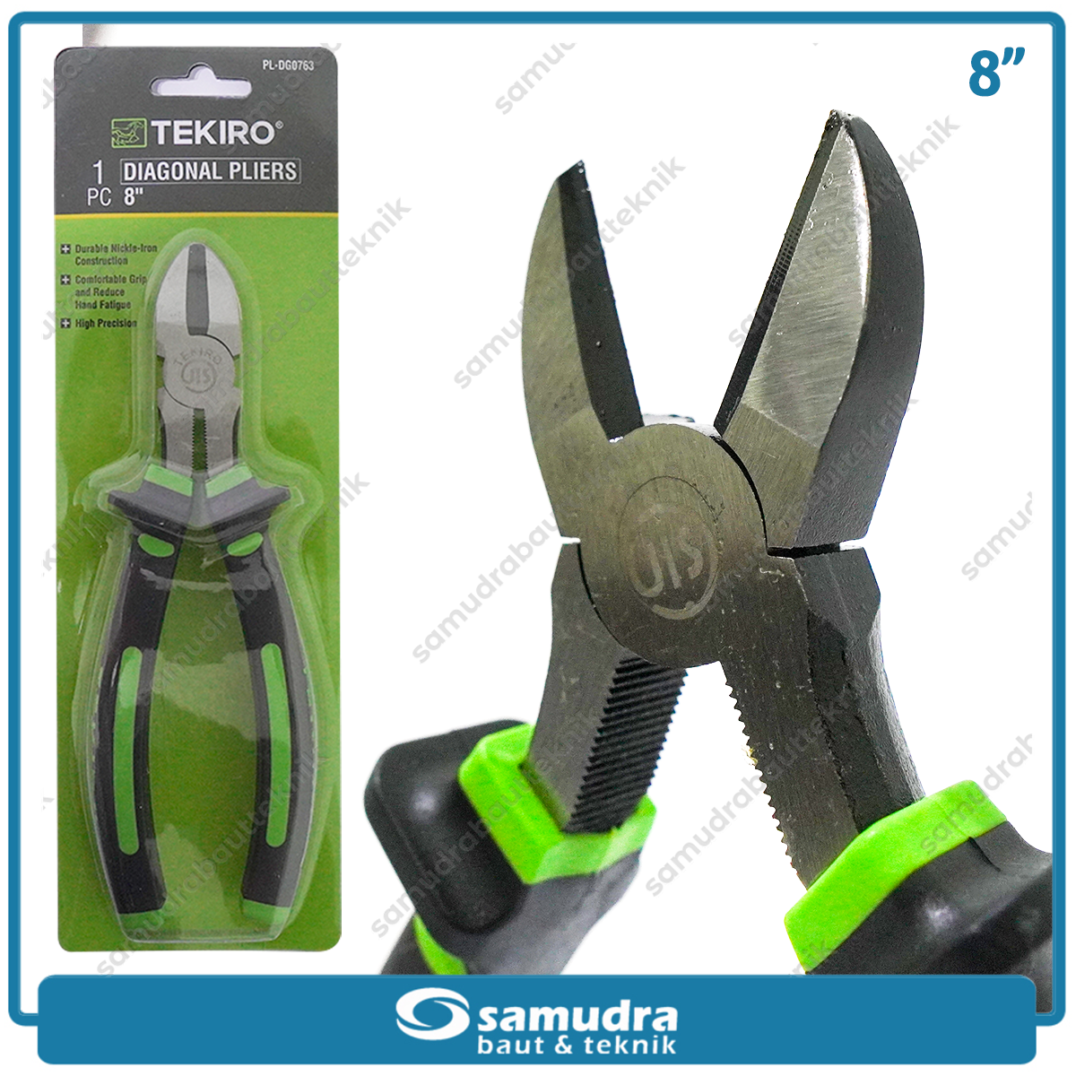 TEKIRO PL-DG0763 Tang Potong 8"