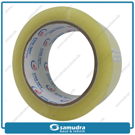 STARTAPE Lakban OPP 48 mm x 90 Y Bening