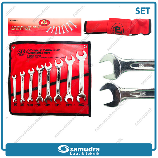 ATS Kunci Pas Set 8 pcs (6-22 mm)