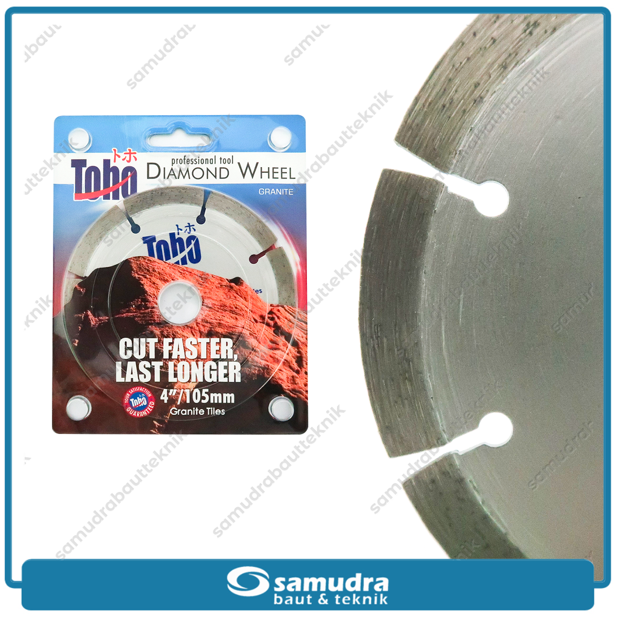 TOHO Mata Potong Keramik Kering 4" / Diamond Wheel Dry