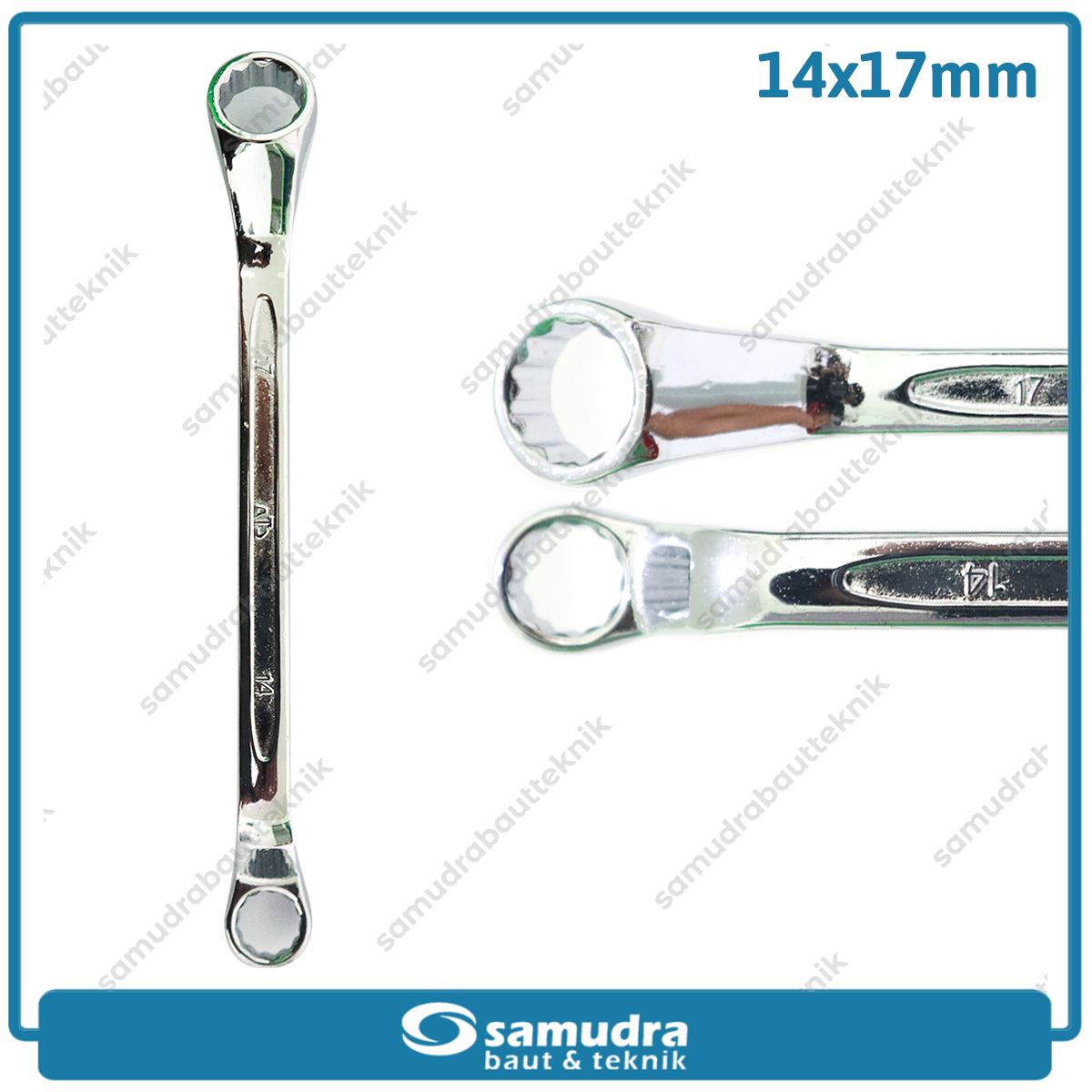 ATS Kunci Ring 14 x 17 mm