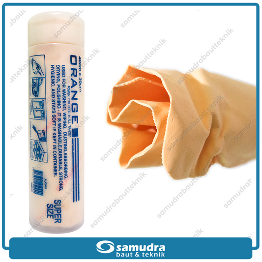 ORANGE Lap Kanebo Kuning Box Plastik