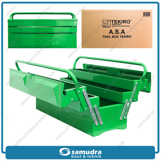 TEKIRO ST-TB1068 Tool Box Besi 3 Susun 550 x 200 x 290 mm
