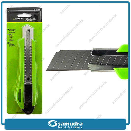 TEKIRO GT-CK1821 Pisau Cutter Besar X 18 mm