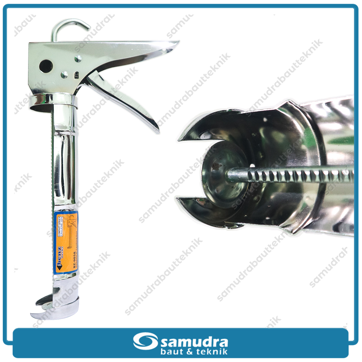 BENZ BZ-9058 Alat Tembakan Lem Silikon 9" Medium Duty / Caulking Gun