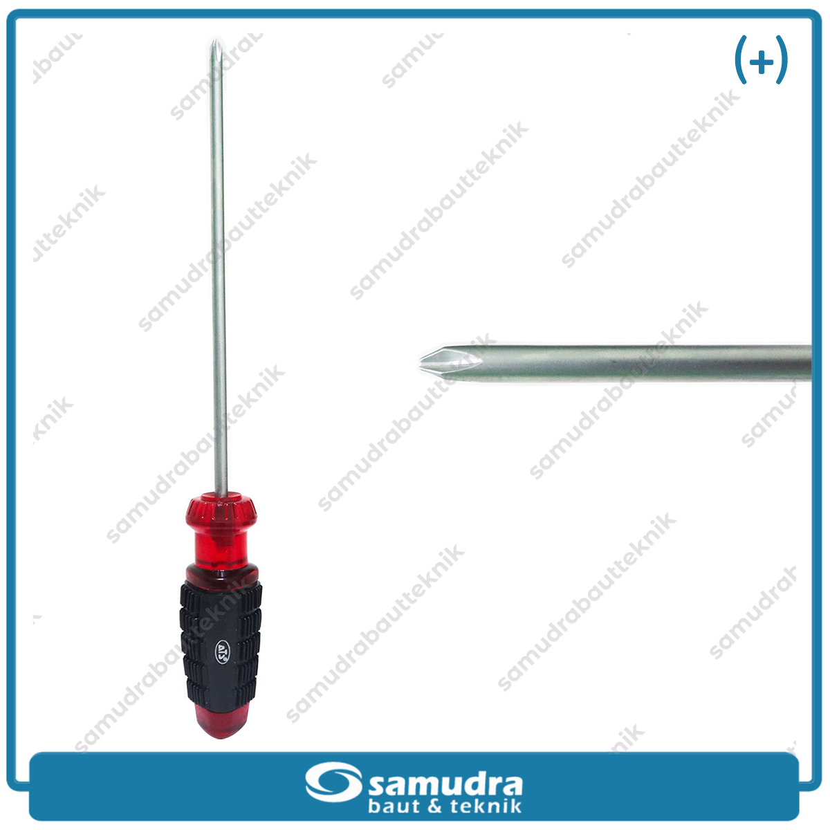 ATS ACG1 Obeng Gagang Karet 8" Plus / Cushion Grip Screwdriver