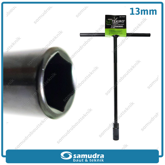 TEKIRO WR-TT0237 Kunci Sok T Hitam 13 mm