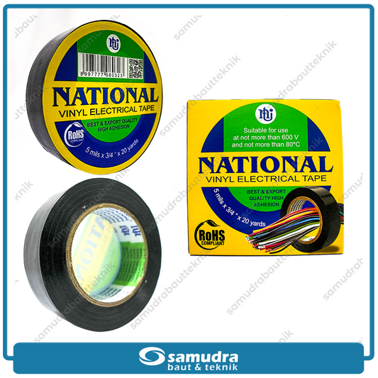 NATIONAL Isolasi Listrik Hitam